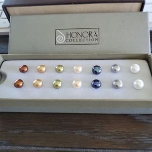 Pearl Earrings by Honora